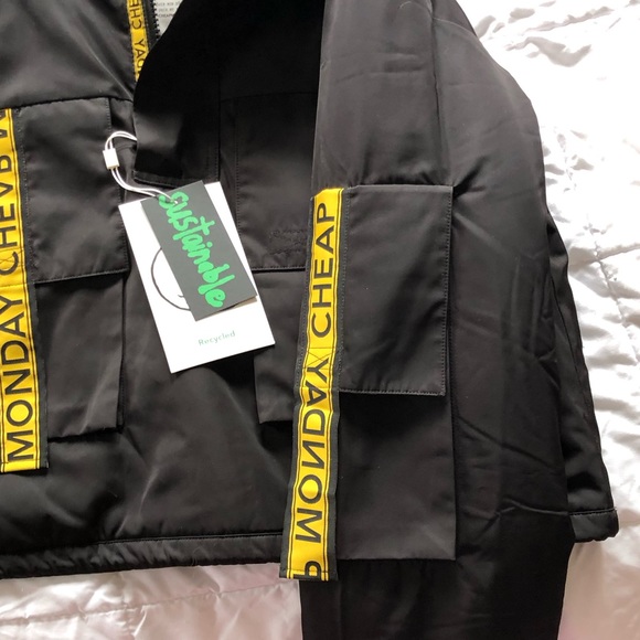 NWT Cheap Monday windbreaker - Picture 3 of 7